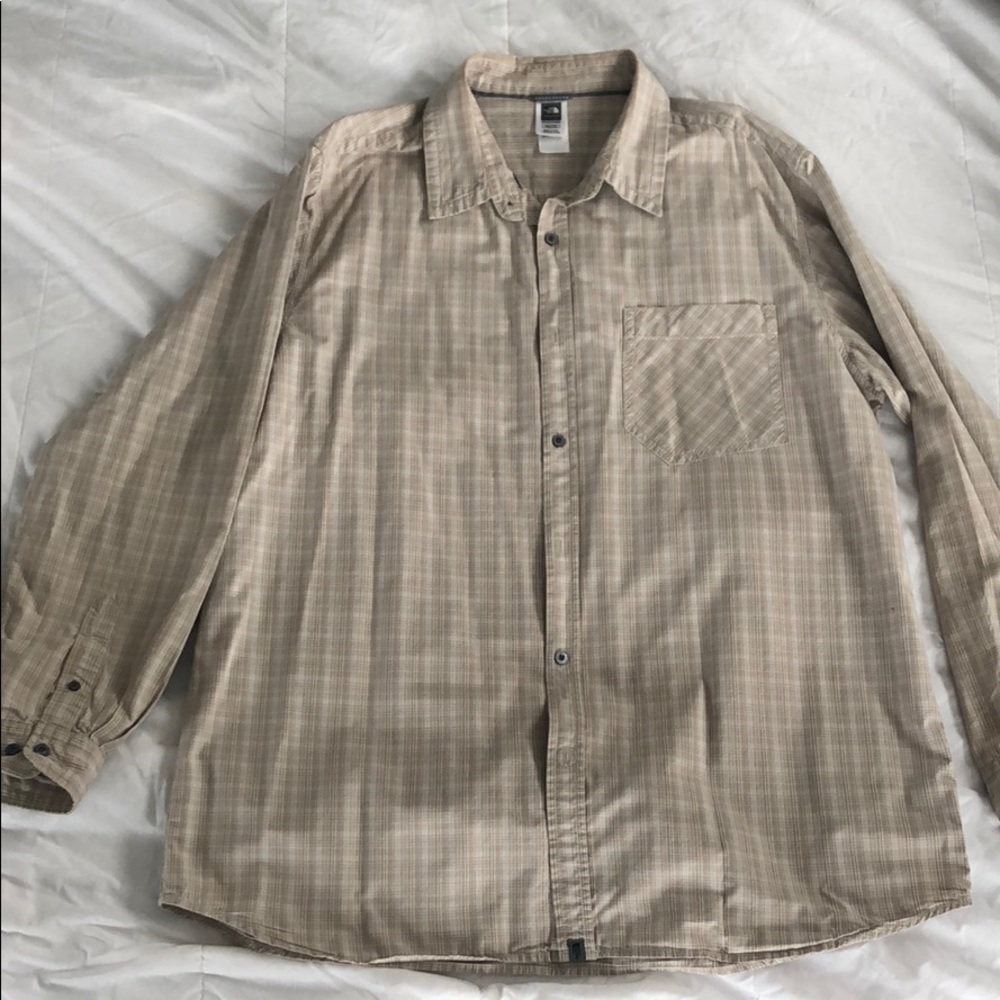 The North Face button up shirt